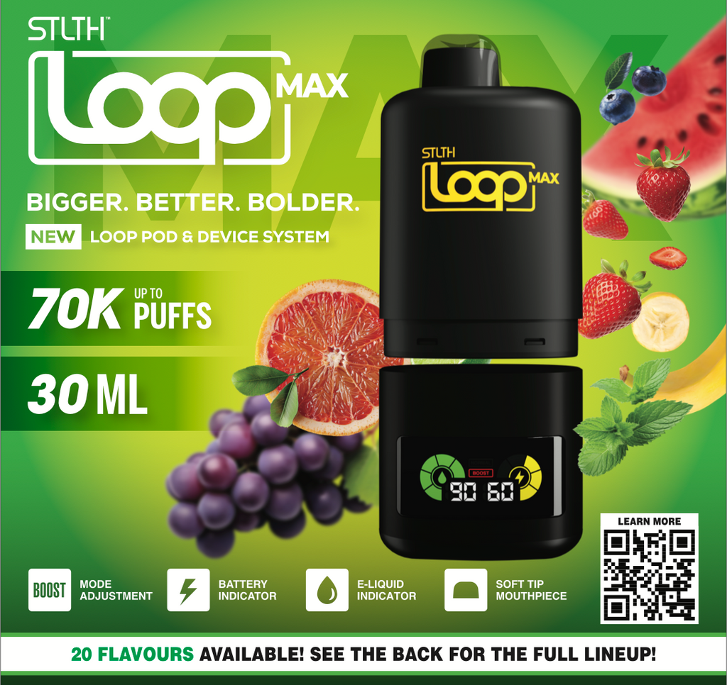 Take Your Vaping Experience to the Max with the STLTH LOOP MAX