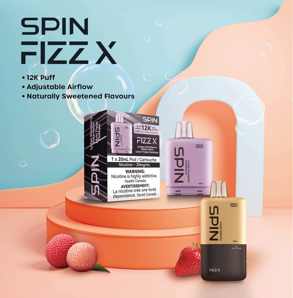 Welcome to the Next Level: Introducing the New SPIN Fizz X Pod System