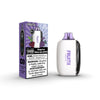 fruitii vape grape ice flavour packaging and device image on white background